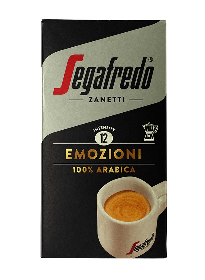 Segafredo Zanetti Emozioni Ground Roasted Coffee 250grams - Image 1