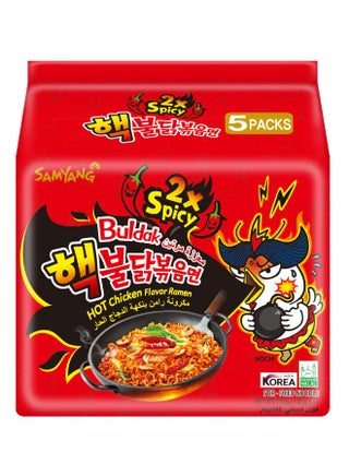 Buldak Ramen Double Spicy 140grams Pack of 5 - pnsku/N25259711A/45/_/1721912651/336195ae-7771-424a-8913-69fb8df1e641