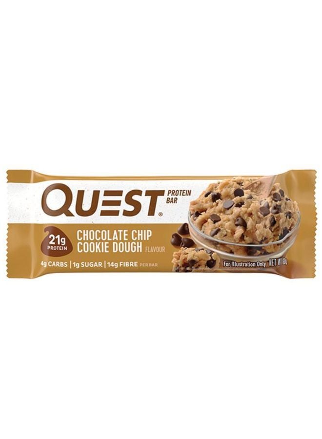 لوح بروتين مكون من كوكيز برقائق الشوكولاتة 60جرام - Image 1