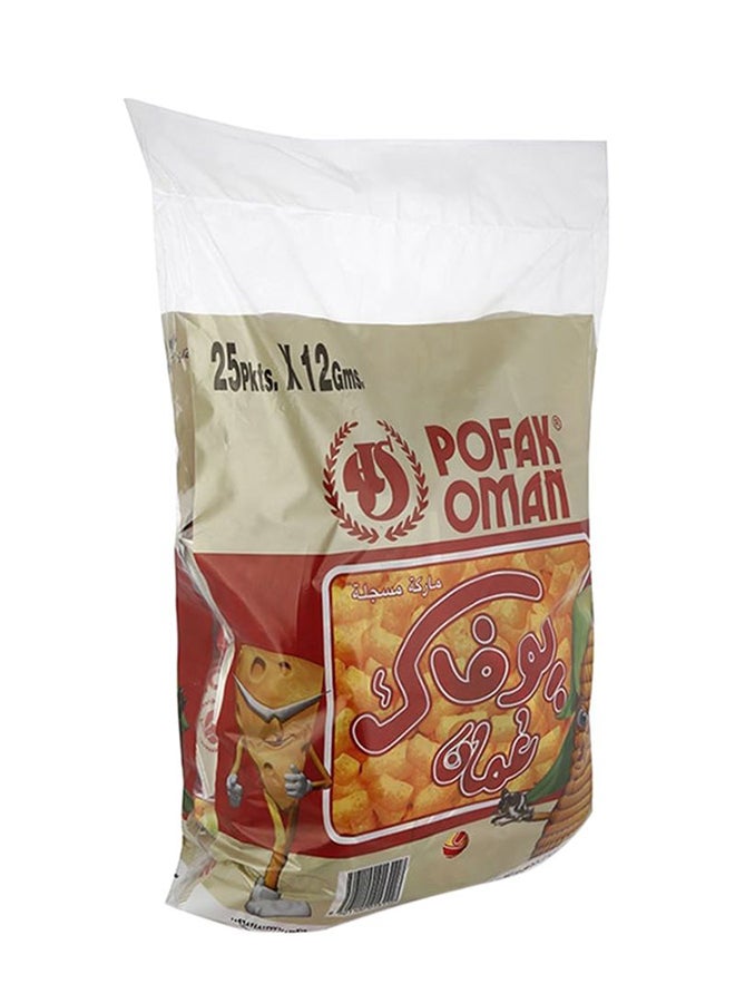 Pofak Oman Oman Corn Flavor Chips 12grams Pack of 25 - Image 1