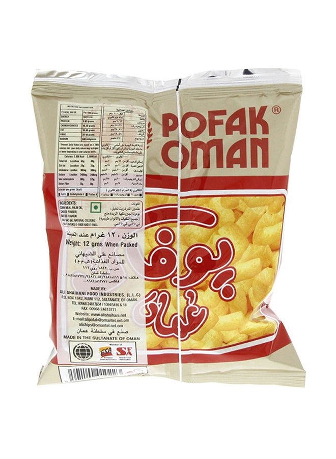 Pofak Oman Oman Corn Flavor Chips 12grams Pack of 25 - Image 2
