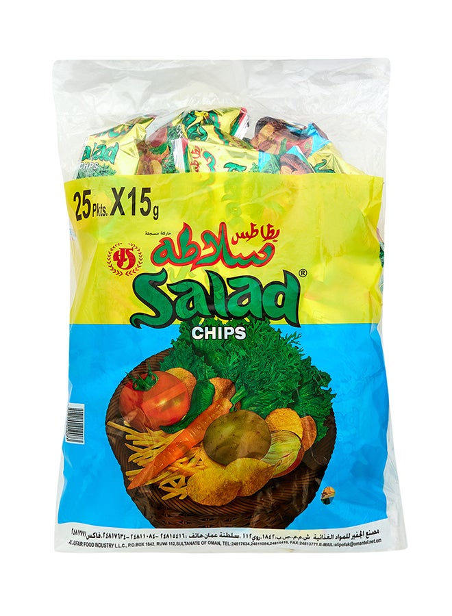 Chips Oman Salad Chips 15grams Pack of 25 - Image 1