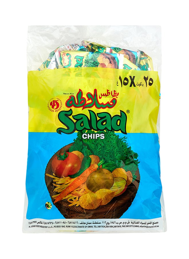 Chips Oman Salad Chips 15grams Pack of 25 - Image 2