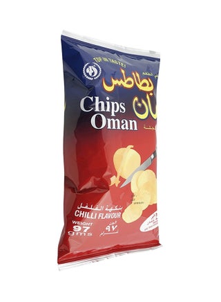 Chilli Flavour Potato Chips 97grams - view 3