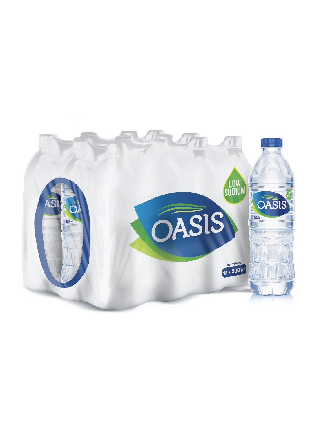 Oasis Eco Friendly Drinking Water 500ml Pack of 12