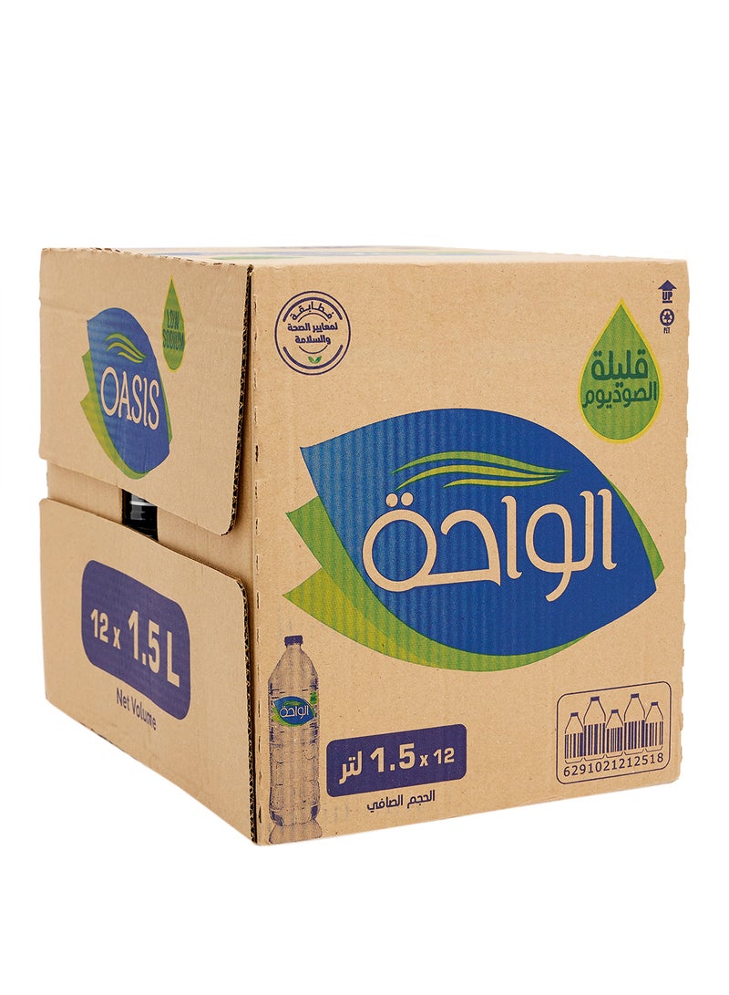 Oasis Eco-Friendly Drinking Water 1.5Liters Pack of 12 - Image 4