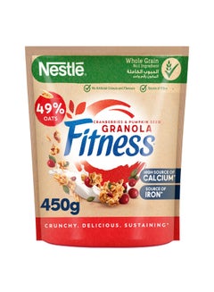 Fitness Nestle Granola With Pumpkin Seeds And Cranberries Breakfast Cereal 450grams  - Image 1