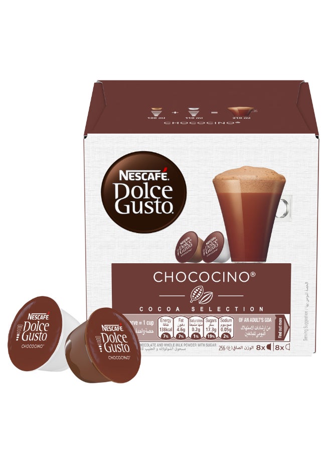 Nescafe Dolce Gusto Chococino Coffee 16 Piece Capsules 256grams - Image 3