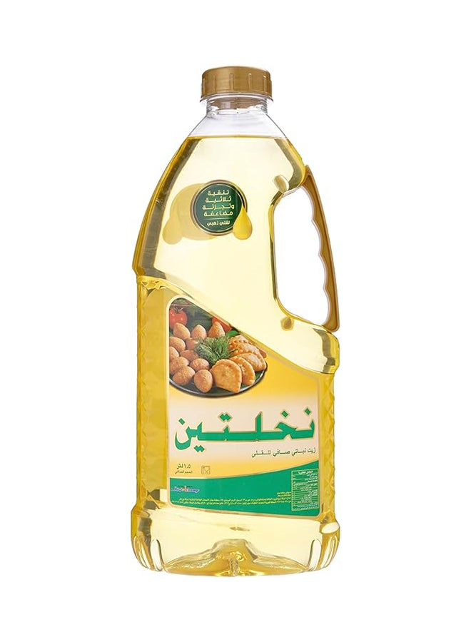 النخلتين زيت نباتي نقي 1.5لترات - Image 3
