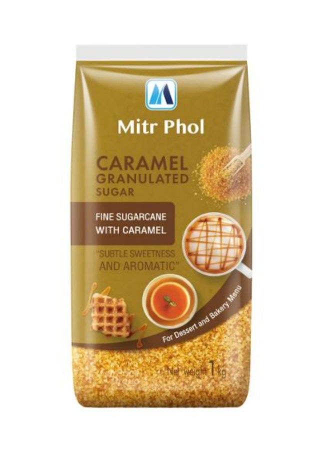 Mitr Phol Gold Caramel Granulated Sugar 1kg - Image 1