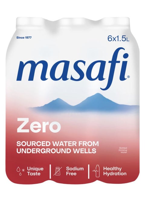 Zero Sodium Natural Water 1.5Liters Pack of 6