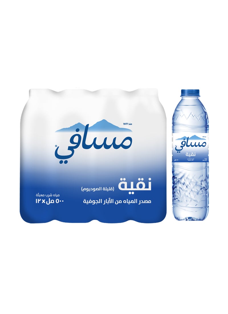 Pure Low Sodium Natural Water 500ml Pack of 12 - view 4