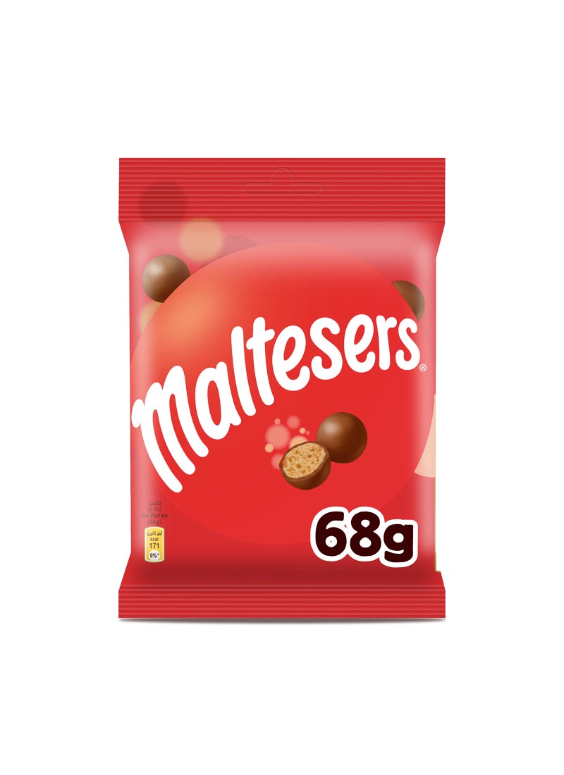Maltesers Honeycomb Milk Chocolate 68grams - Image 1