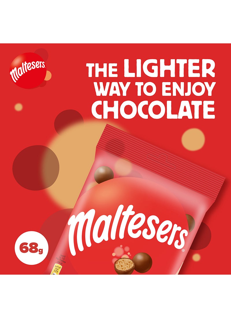 Maltesers Honeycomb Milk Chocolate 68grams - Image 2