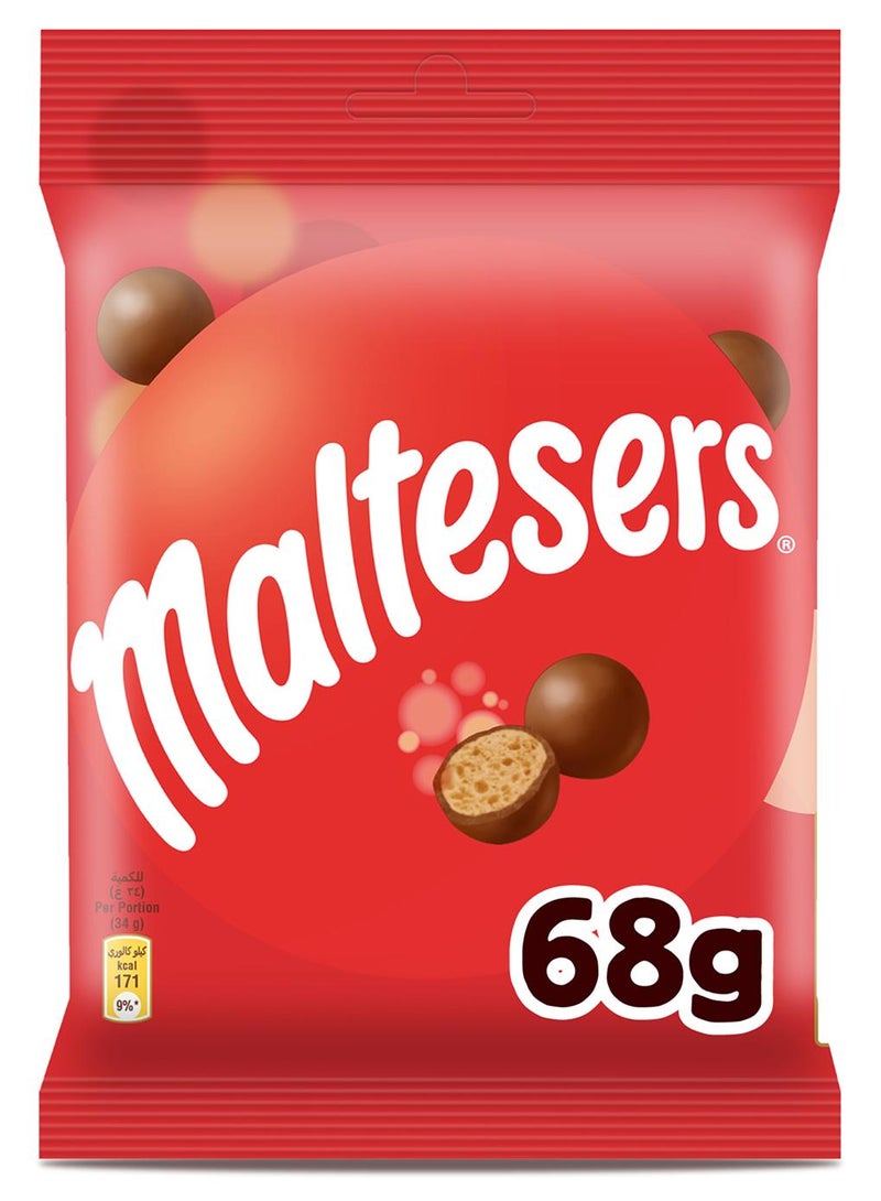 مالتيزر شوكولاتة بالحليب والعسل 68جرام - Image 1