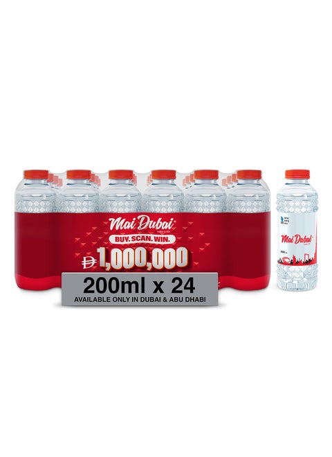 Natural Bottled Water 200ml Pack of 24