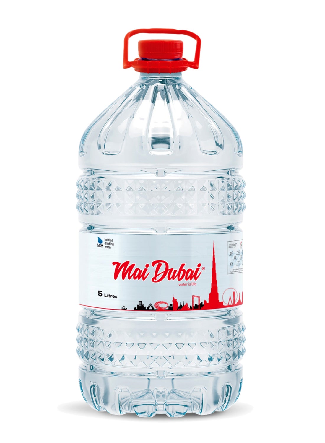 Mai Dubai Natural Bottled Water 5Liters Single