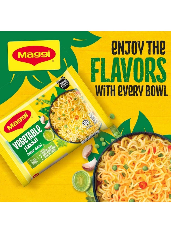 Maggi 2 Minute Vegetable Noodles 77grams - Image 2