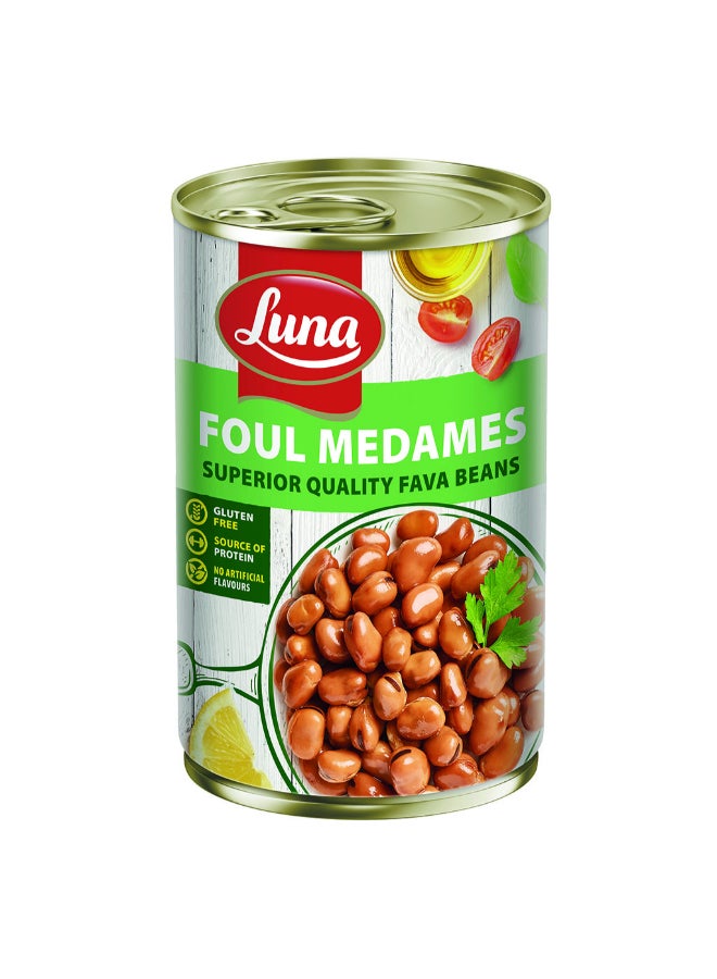 Luna Foul Medames Extra Grade Fava Beans 450grams  - Image 1