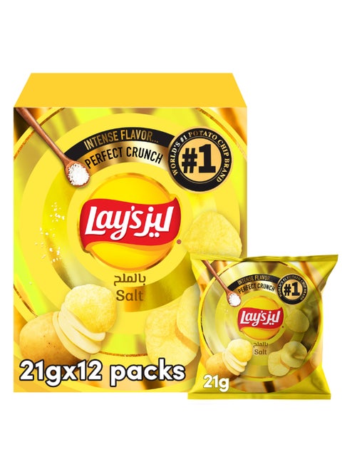 Salt Chips 21grams Pack of 12