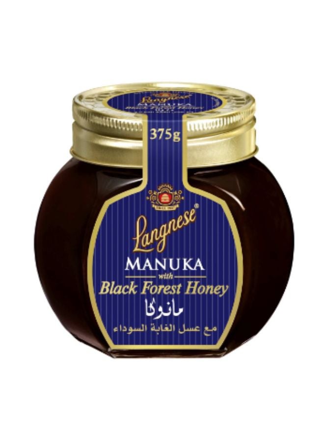 لانجنيز عسل مانوكا مع عسل الغابة السوداء 375جرام - Image 1