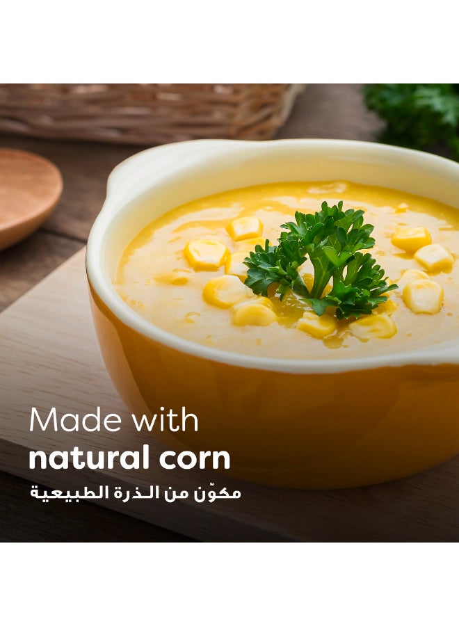 كنور عبوة شوربة كريمة الذرة كب إيه سوب من 4 أكياس 20جرام عبوة من 4 قطع  - Image 4
