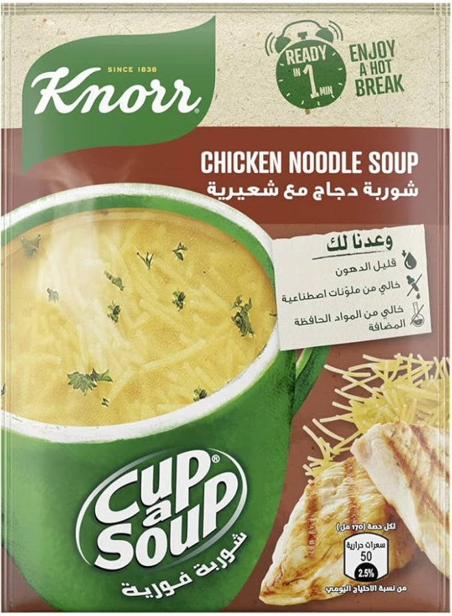 Knorr Cup-A-Soup Chicken Noodle 15grams Pack of 1