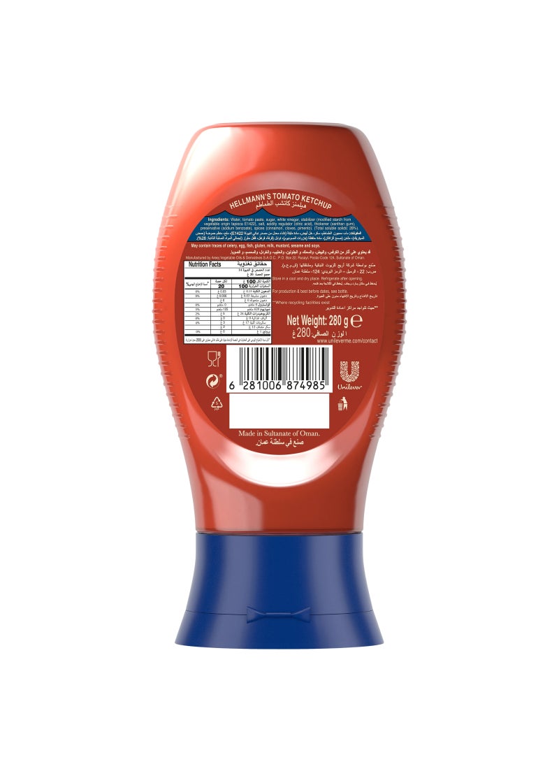 Hellmann's Tomato Ketchup 290grams - Image 2