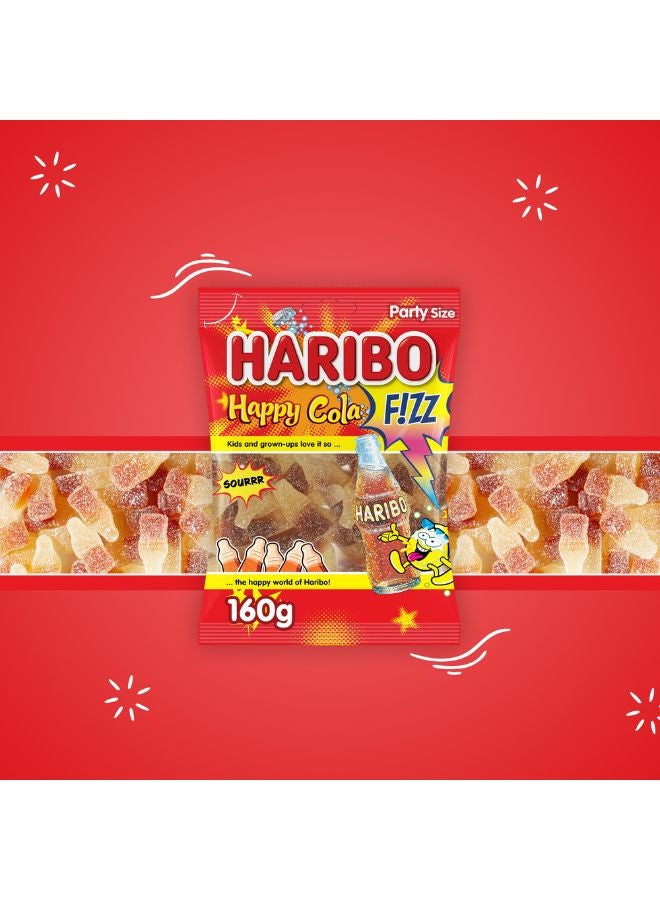 Haribo Fizz Jelly Cola 160grams - Image 3