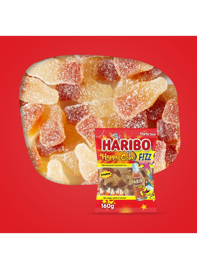 Haribo Fizz Jelly Cola 160grams - Image 2