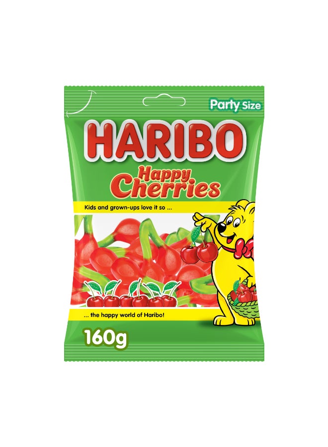 Haribo Happy Cherries 160grams - Image 1