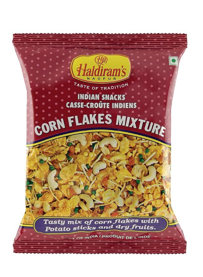 Haldiram's Cornflakes Mixture Namkeen 200grams - Image 1