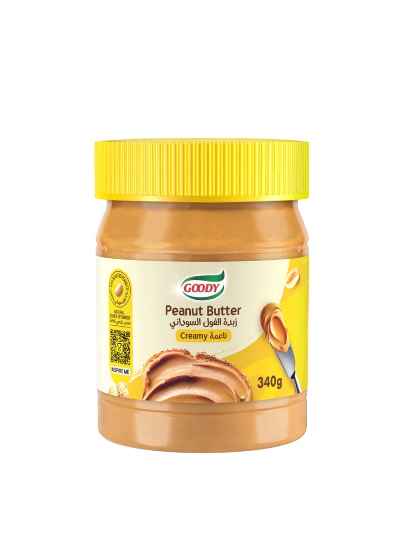 Goody Creamy Peanut Butter 340grams - Image 1