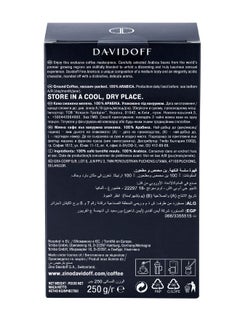 دافيدوف قهوة كافيه فاين أروما مطحونة 250جرام  - Image 4