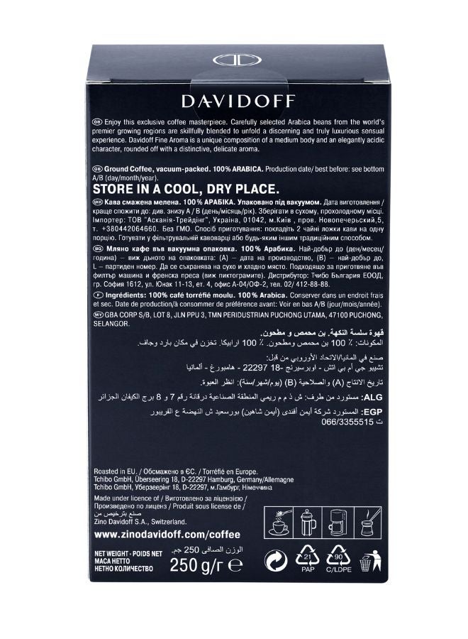 Davidoff Cafe Fine Aroma Ground Coffee 250grams  - Image 4