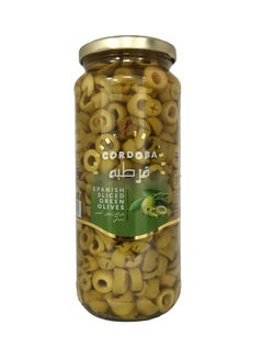 قرطبة شرائح الزيتون الأخضر 275جرام  - Image 1