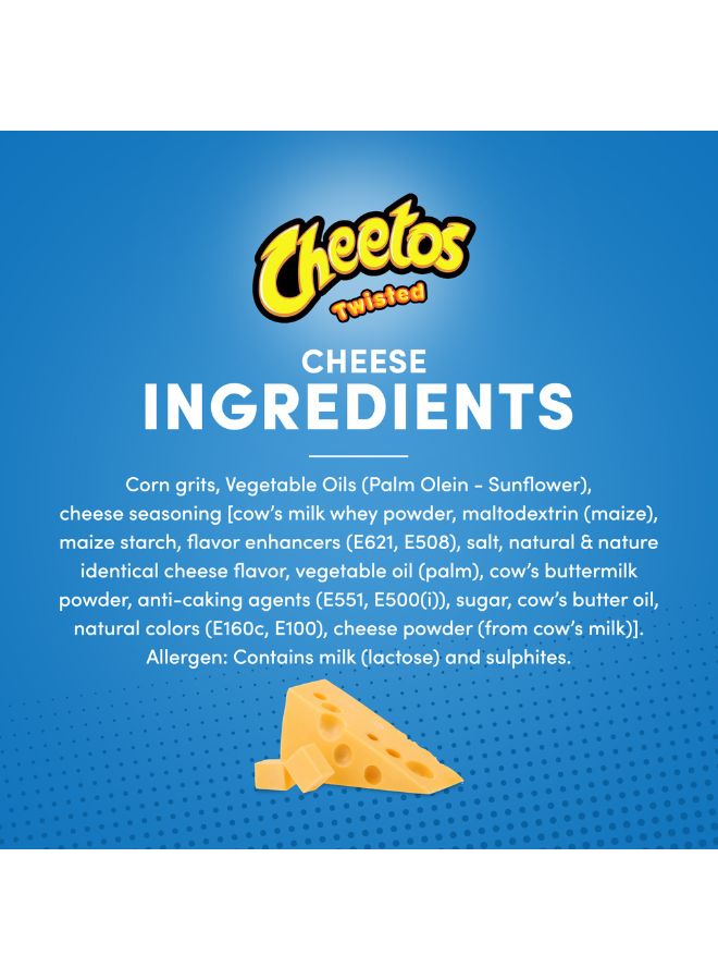 Cheetos Twisted Cheese Chips 150grams  - Image 4