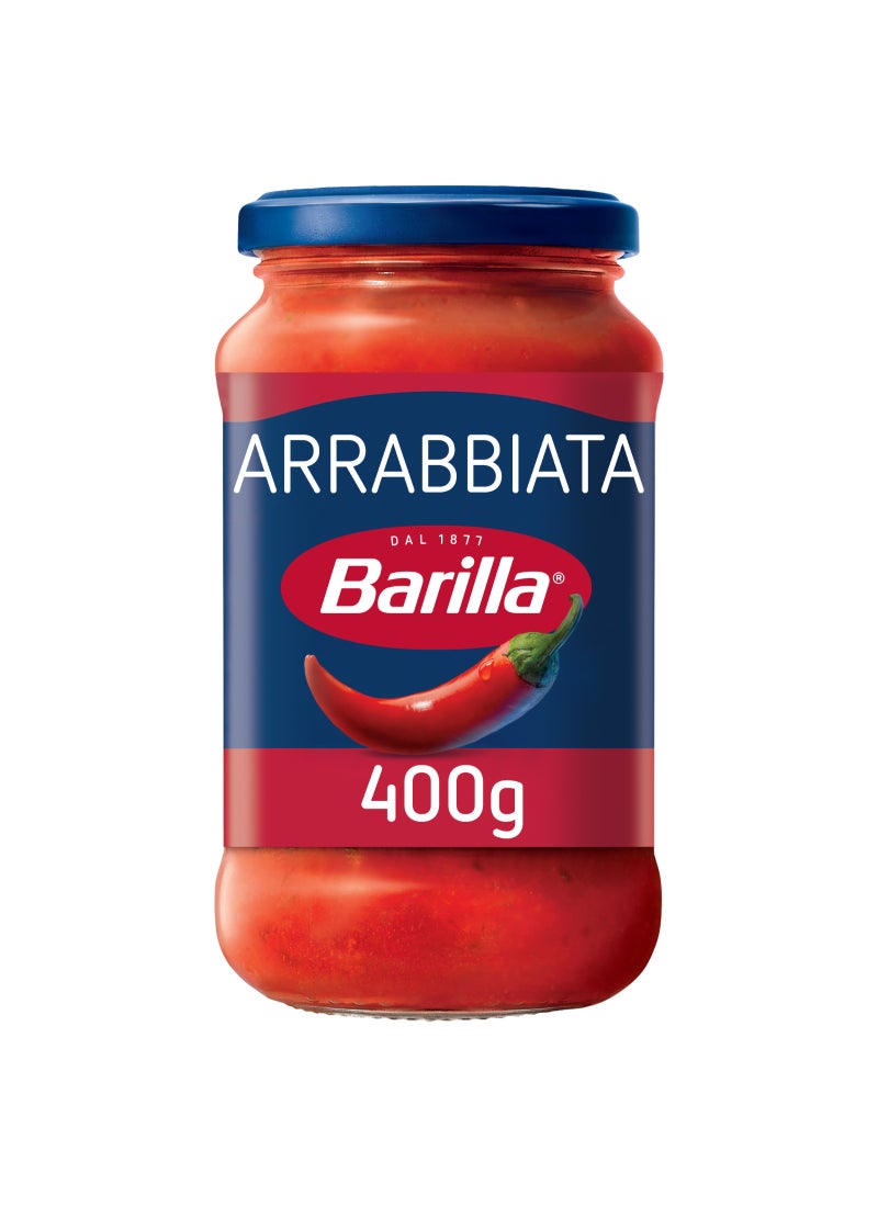 Barilla Arrabbiata Sauce With Italian Tomato And Chilli Peppers 400grams - Image 1