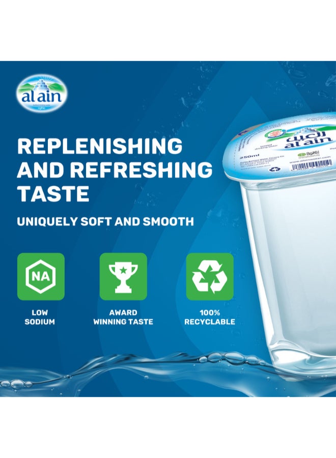 Al Ain Bottled Water Cups 250ml Pack of 24  - Image 3
