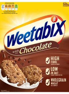 Weetabix Chocolate Cereal Whole Grain 500grams  - Image 2