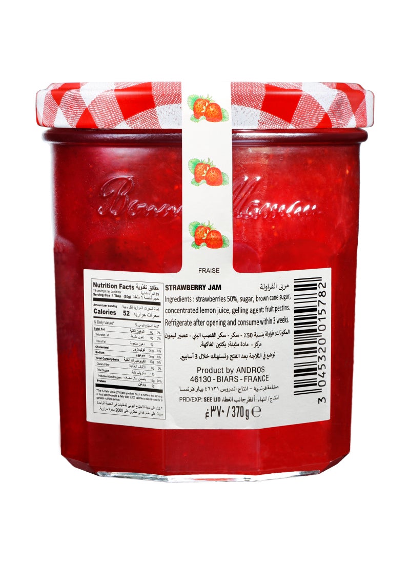 بون مامان مربى الفراولة المحفوظ 370جرام - Image 2