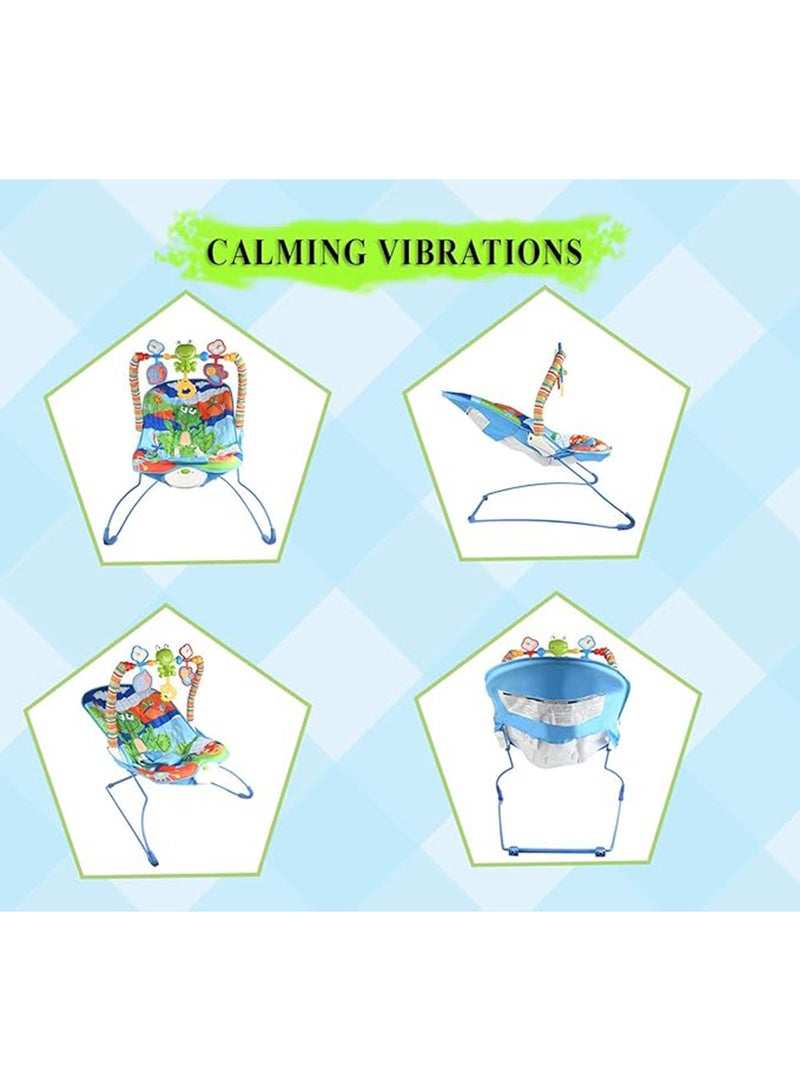 ibaby - Multifunctional Baby Music Rocking Chair Cradle Swing With Toys And Music Vibration, 0 - 12 Months - Image 1
