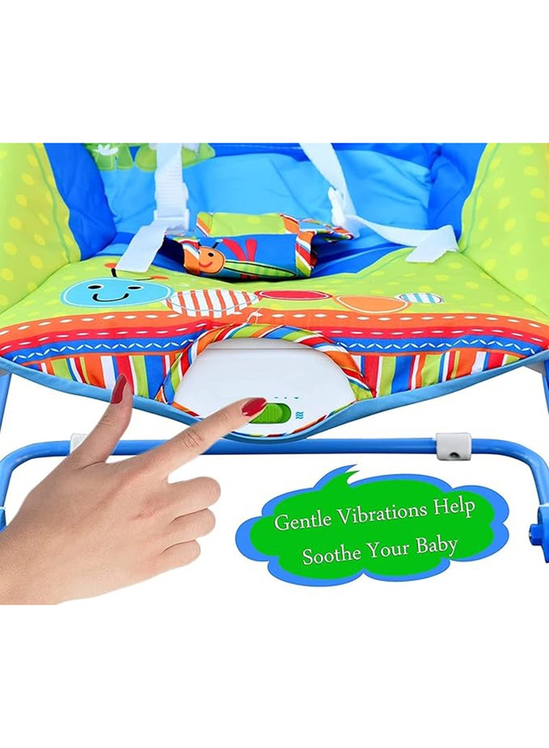 ibaby - Multifunctional Baby Music Rocking Chair Cradle Swing With Toys And Music Vibration, 0 - 12 Months - Image 1