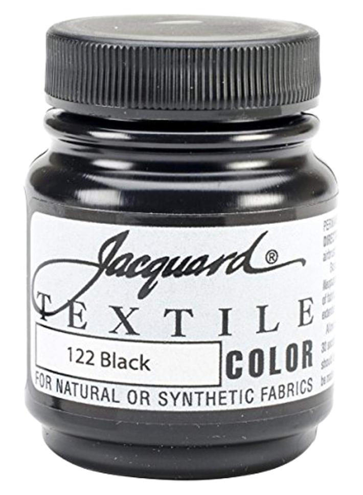 Textile Colour Fabric Paint Black