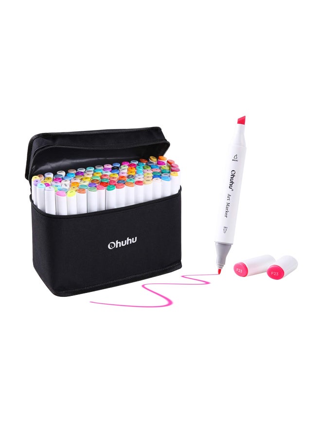 Ohuhu 40-Peice Permanent Marker Multicolour - Image 1
