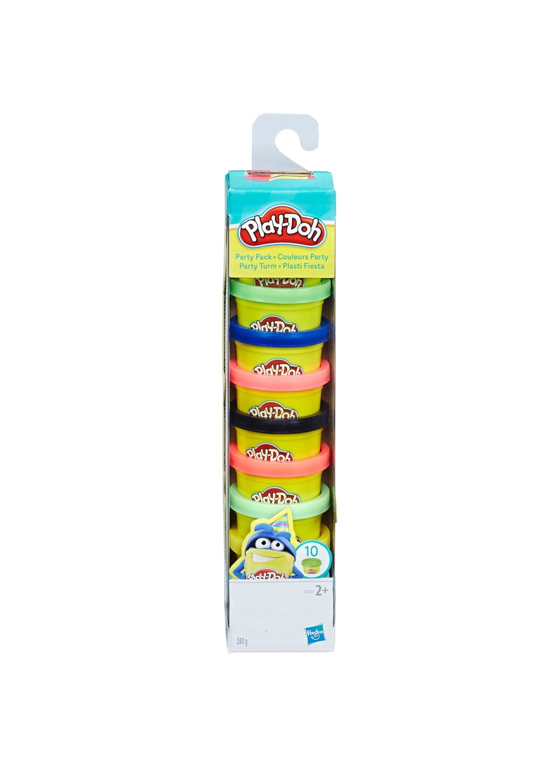 بلاي دوه أنبوبة عجينة صلصال بارتي باك مكونة من 10 قطع 280جرام - Image 1