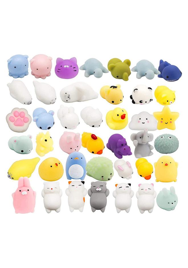 ONLYO 40-Piece Unicorn Squishy Stress Relief Toy Set - Image 1