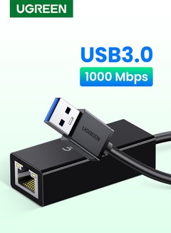 USB 3.0 Ethernet Adapter USB to RJ45 Network 1000Mbps Gigabit LAN Ethernet Internet Adapter Compatible with MacBook, PC, Switch, Surface, Chromebook, Windows 11/10/8.1/8/7, MAC OS, IOS, Linux Black - pnsku/N25350481A/45/_/1713793830/074d518e-54fa-4719-bbaf-5f988c67d8ed