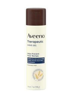 Therapeutic Shave Gel, Help Prevent Razor Bumps, 7 Oz 198grams