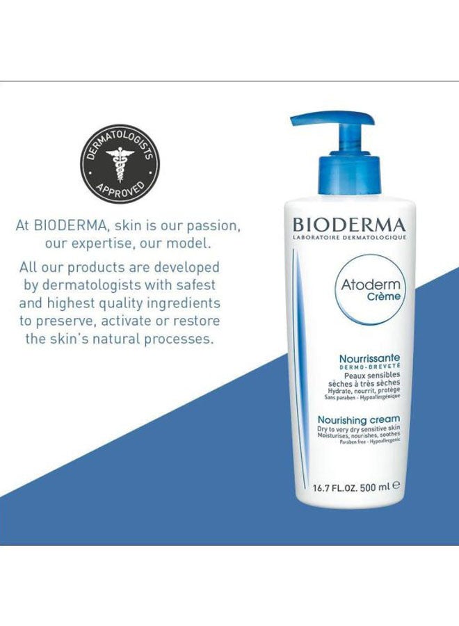 Bioderma Atoderm Ultra Nourishing Cream - Packaging May Vary White 500ml - Image 4